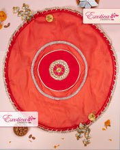 Load image into Gallery viewer, Red Tissue गोद का कपड़ा / Dori Rumal