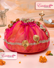 Load image into Gallery viewer, Peach Tissue गोद का कपड़ा / Dori Rumal