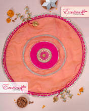 Load image into Gallery viewer, Peach Tissue गोद का कपड़ा / Dori Rumal