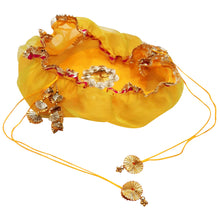 Load image into Gallery viewer, Lemon Yellow गोद का कपड़ा / Dori Rumal