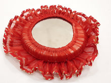 Load image into Gallery viewer, Red Pooja Thaal Frill