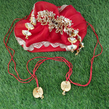 Load image into Gallery viewer, Red Tissue गोद का कपड़ा / Dori Rumal