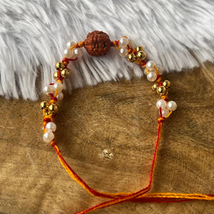 Rudraksha Intricate Mauli Rakhi