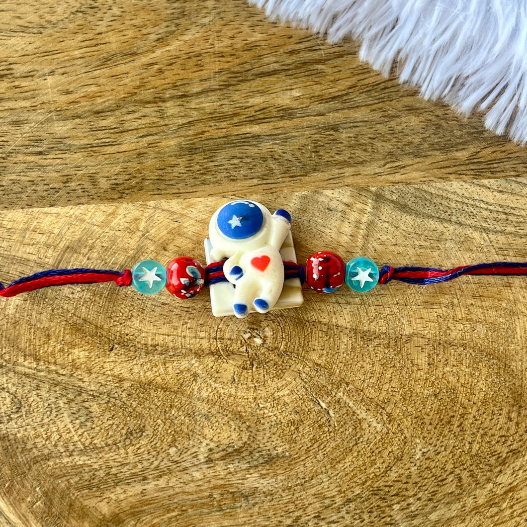 Charming Astronaut Kids Rakhi