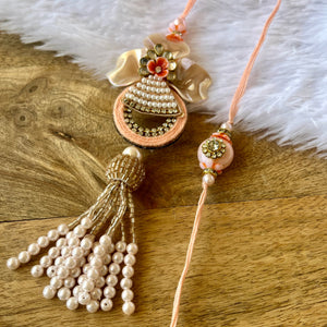 Pretty Lumba with Bhai Rakhi Pair