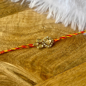 Beautiful Traditional Mauli Bhai Rakhi