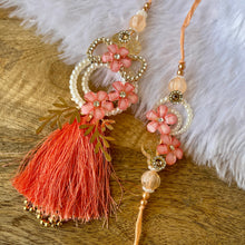 Load image into Gallery viewer, Smart Pearl Ring Lumba with Bhai Rakhi Pair
