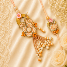 Load image into Gallery viewer, Beautiful Lumba with Bhai Rakhi Pair
