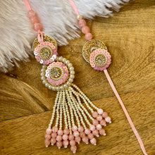 Load image into Gallery viewer, Contemporary Lumba with Bhai Rakhi Pair
