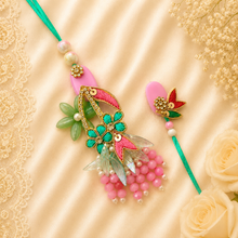 Load image into Gallery viewer, Smart Fusion Lumba with Bhai Rakhi Pair
