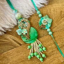 Load image into Gallery viewer, Contemporary Lumba with Bhai Rakhi Pair
