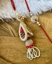 Load image into Gallery viewer, Beautiful Contemporary Lumba with Bhai Rakhi Pair
