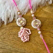 Load image into Gallery viewer, Contemporary Lumba with Bhai Rakhi Pair
