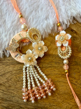 Load image into Gallery viewer, Pretty Elegant Lumba with Bhai Rakhi Pair
