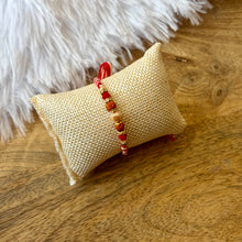 Load image into Gallery viewer, Beautifully Knotted Rudraksh Rakhi
