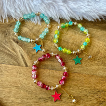 Load image into Gallery viewer, Vibrant Star Bracelet
