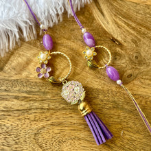 Load image into Gallery viewer, Smart Floral Lumba and Bhai Rakhi Pair
