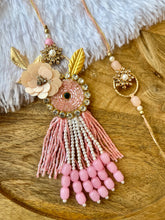 Load image into Gallery viewer, Beautiful Stone Studded Lumba with Bhai Rakhi Pair
