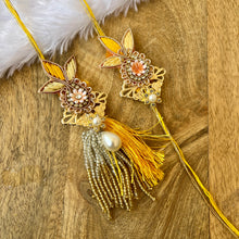 Load image into Gallery viewer, Gorgeous Lumba with Bhai Rakhi Pair
