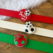 Load image into Gallery viewer, Sports Ball Spinner Slap Band
