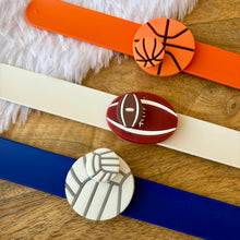 Load image into Gallery viewer, Sports Ball Spinner Slap Band

