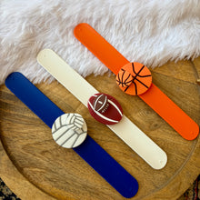 Load image into Gallery viewer, Sports Ball Spinner Slap Band
