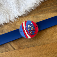 Load image into Gallery viewer, Captain America Spinner Slap Band

