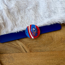 Load image into Gallery viewer, Captain America Spinner Slap Band
