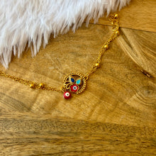 Load image into Gallery viewer, Evil Eye Metallic Bracelet
