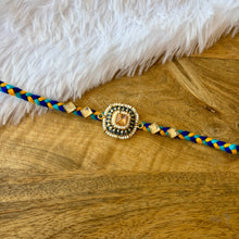 Load image into Gallery viewer, Beatiful Kundan Knotted Rakhi
