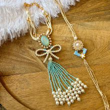 Load image into Gallery viewer, Elegant Bracelet Lumba with Bhai Rakhi Pair
