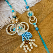Load image into Gallery viewer, Contemporary Fusion Lumba with Bhai Rakhi Pair
