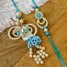 Load image into Gallery viewer, Contemporary Fusion Lumba with Bhai Rakhi Pair
