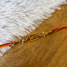 Load image into Gallery viewer, Beautiful Morpankh Mauli Rakhi
