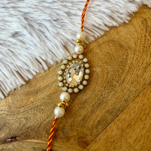 Load image into Gallery viewer, Stone Studded Mauli Rakhi
