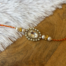 Load image into Gallery viewer, Stone Studded Mauli Rakhi
