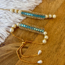 Load image into Gallery viewer, Contemporary Bracelet with Bhai Rakhi Pair
