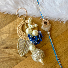 Load image into Gallery viewer, Pretty Bag Charms Lumba with Bhai Rakhi Pair
