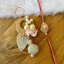 Load image into Gallery viewer, Pretty Bag Charms Lumba with Bhai Rakhi Pair
