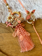 Load image into Gallery viewer, Elegant Lumba with Bhai Rakhi Pair
