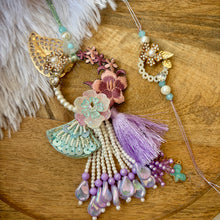 Load image into Gallery viewer, Gorgeous Heavy Lumba with Bhai Rakhi Pair (Mixed pattern)
