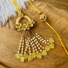Load image into Gallery viewer, Intricate Crystal with Bhai Rakhi Pair
