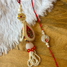 Load image into Gallery viewer, Beautiful Contemporary Lumba with Bhai Rakhi Pair
