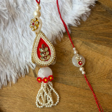 Load image into Gallery viewer, Beautiful Contemporary Lumba with Bhai Rakhi Pair
