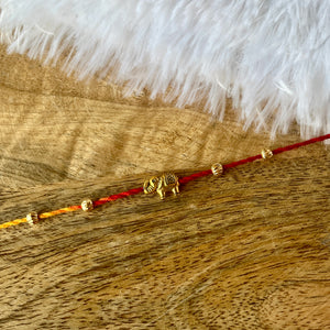 Delicate Elephant Mauli Rakhi