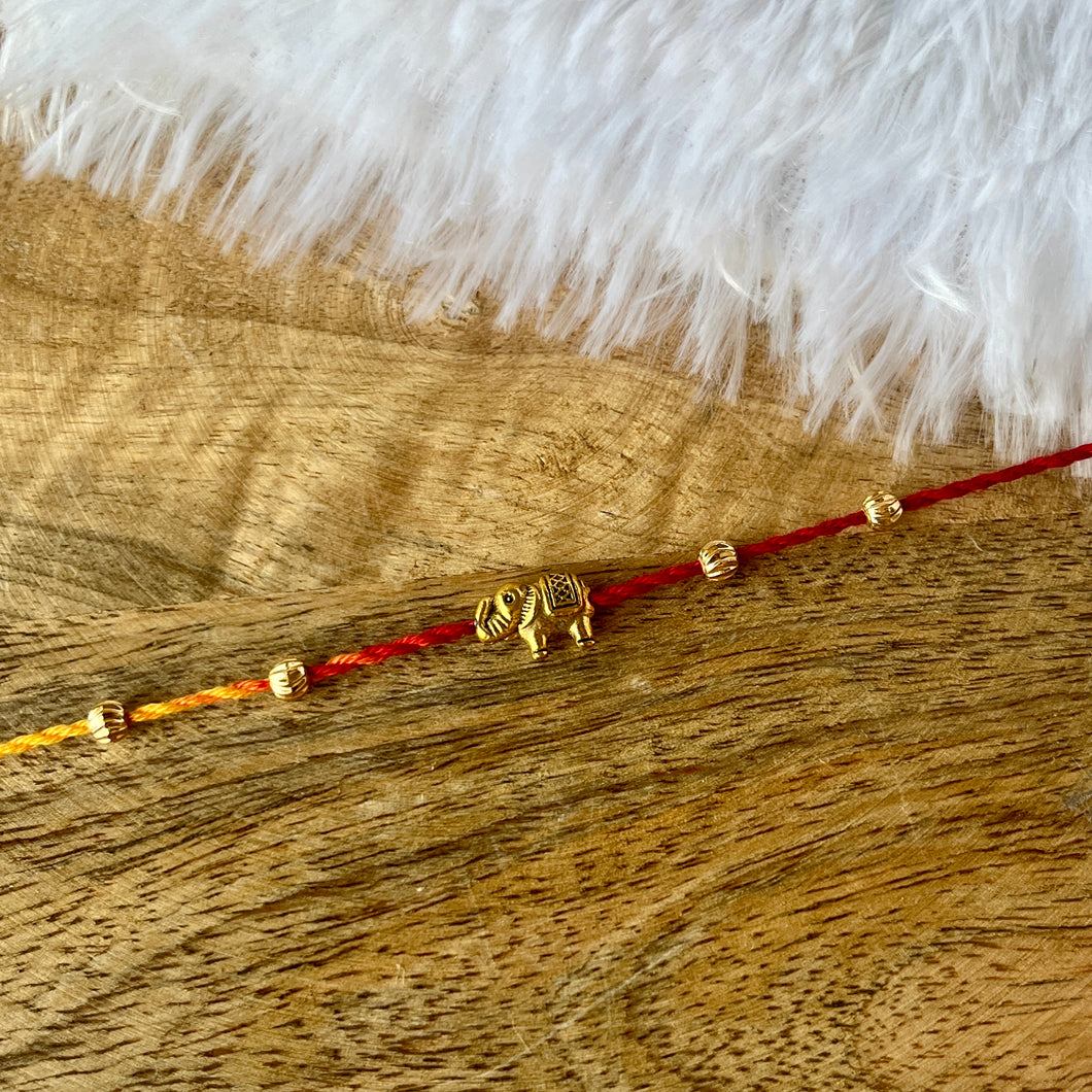 Delicate Elephant Mauli Rakhi