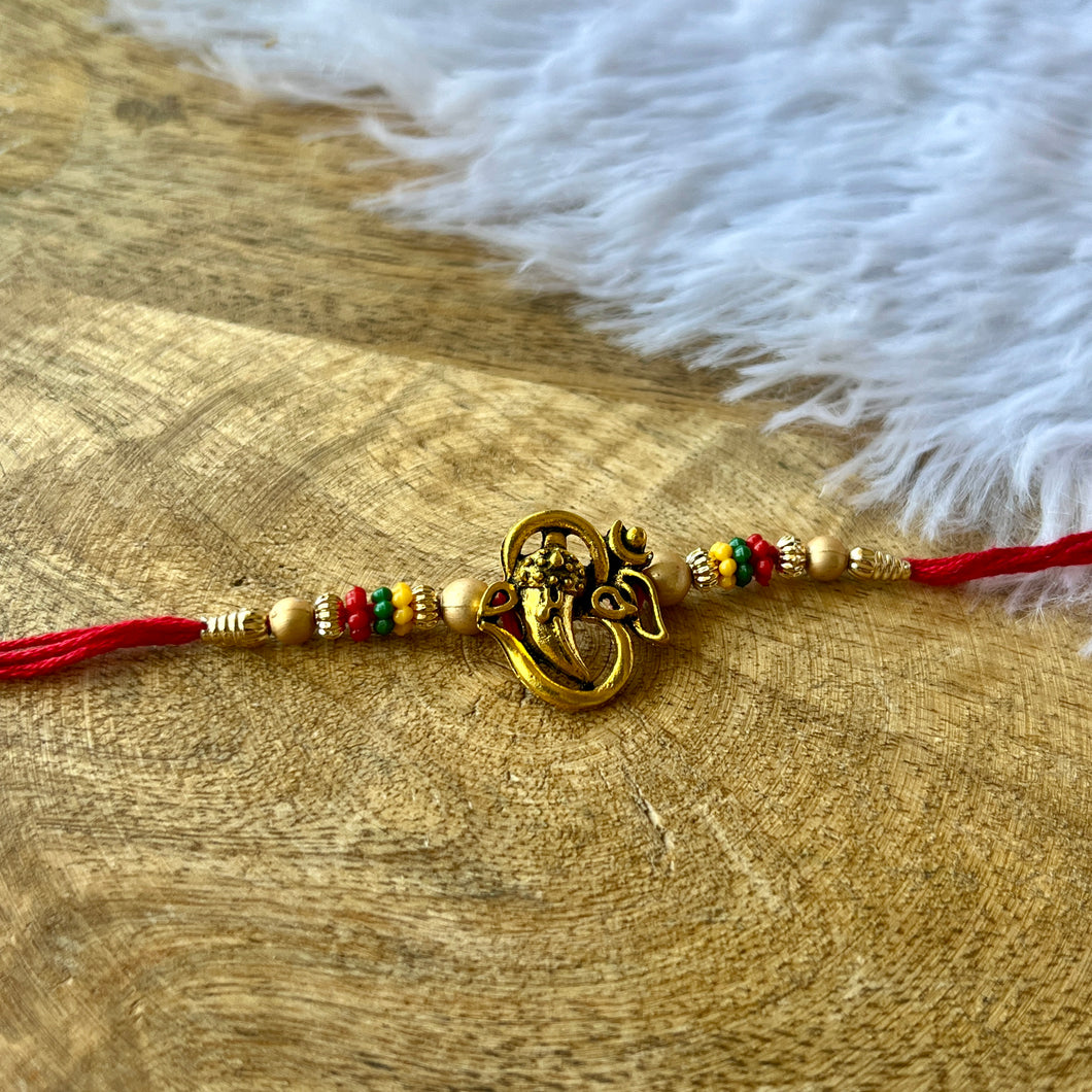 Smart OM Ganesha Bhai Rakhi