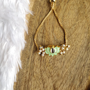 Lotus bracelet