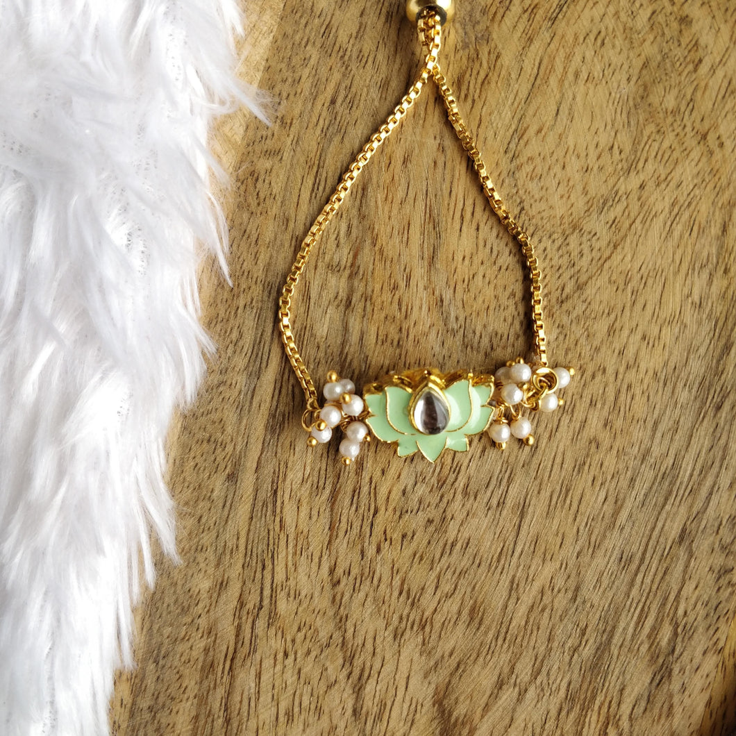 Lotus bracelet