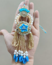 Load image into Gallery viewer, Premium Designer Lumba and Bhai Rakhi Pair (2 color options)
